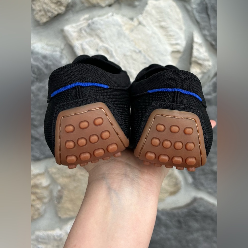 ***SOLD*** Rothy's The Braid Driver Black Loafers Womens Everyday Career Wear - Picture 7 of 11